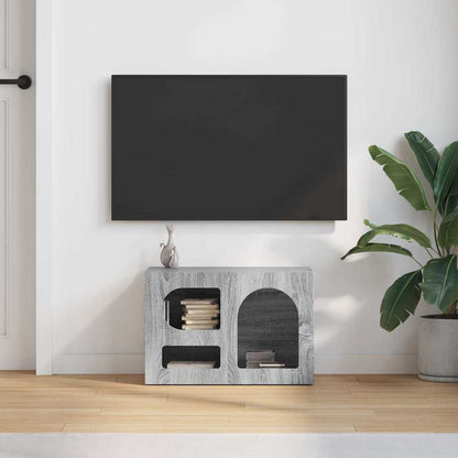 TV Cabinet ELST 60 x 35 x 40 cm Grey Sonoma Engineered Wood