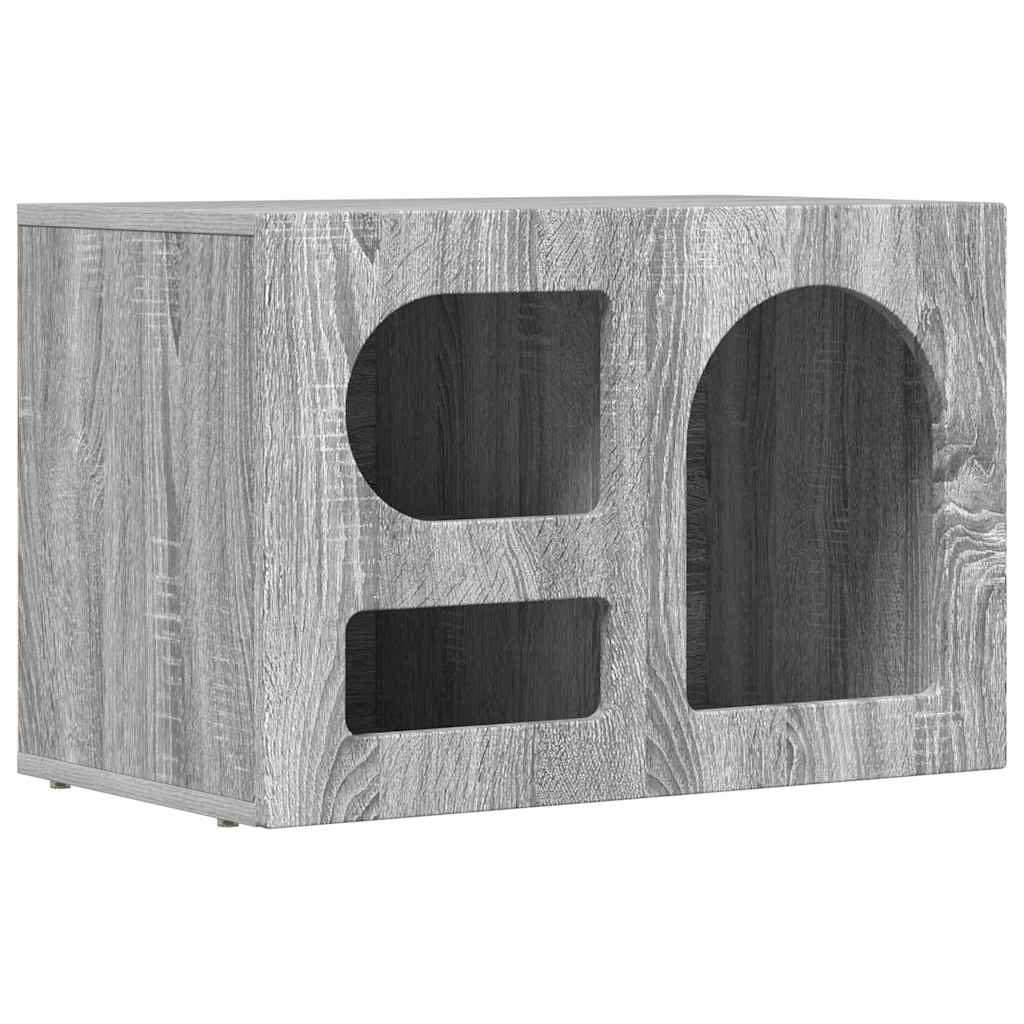 TV Cabinet ELST 60 x 35 x 40 cm Grey Sonoma Engineered Wood