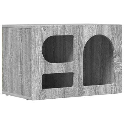 TV Cabinet ELST 60 x 35 x 40 cm Grey Sonoma Engineered Wood