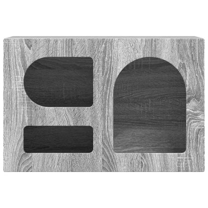 TV Cabinet ELST 60 x 35 x 40 cm Grey Sonoma Engineered Wood