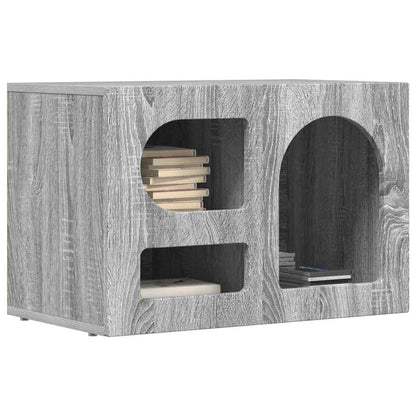 TV Cabinet ELST 60 x 35 x 40 cm Grey Sonoma Engineered Wood