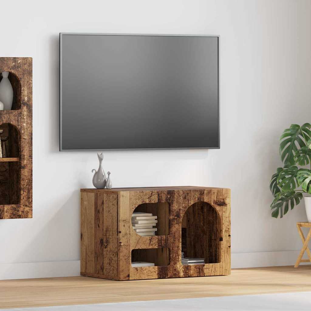 TV Cabinet Old Wood 60 x 35 x 40 cm Engineered Wood