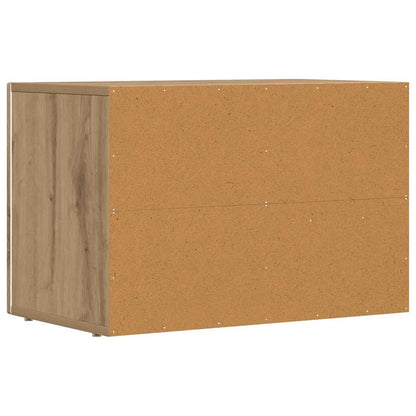 TV Cabinet ELST 60 x 35 x 40 cm Artisan Oak Engineered Wood