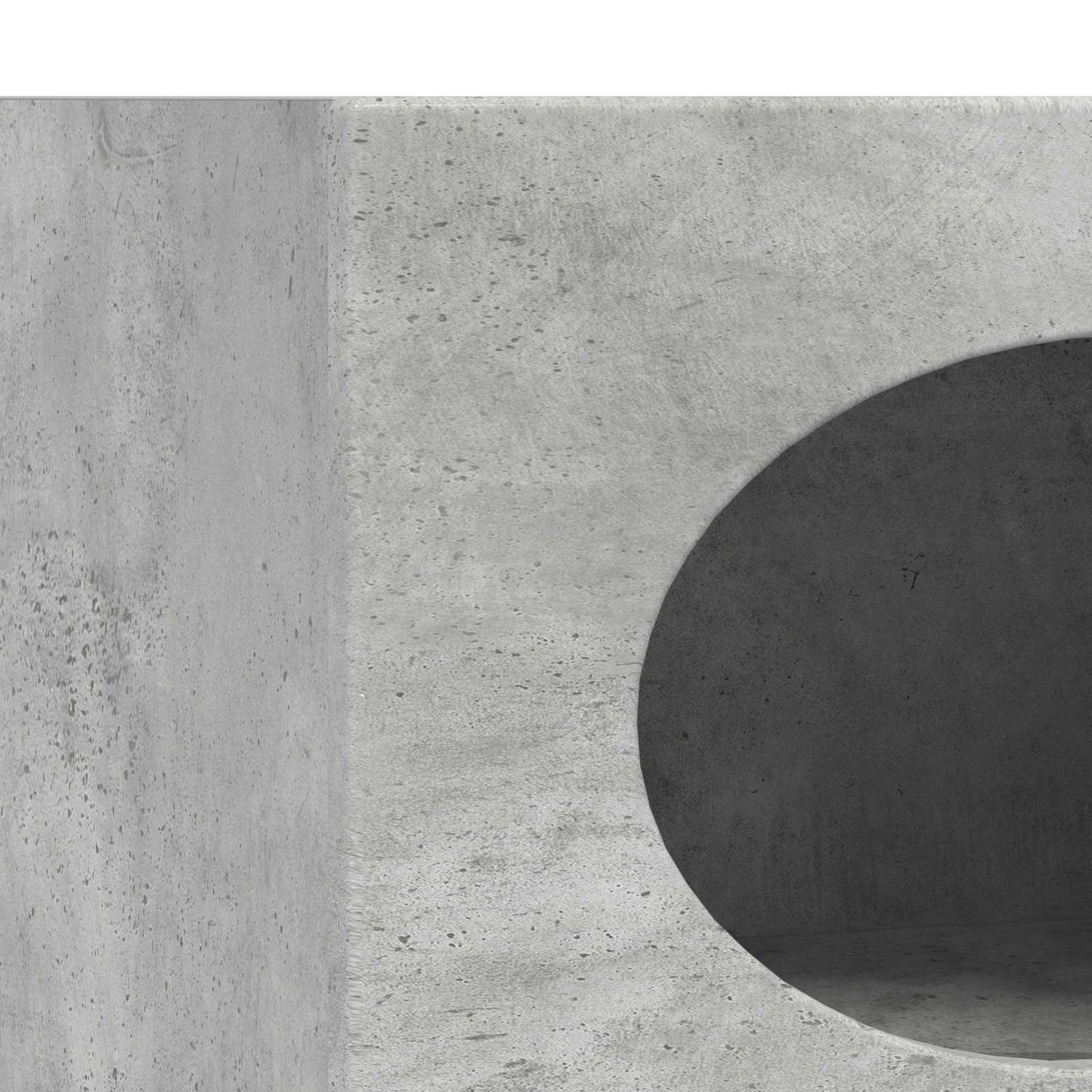Sideboard Concrete Grey 40 x 35 x 100.5 cm Engineered Wood