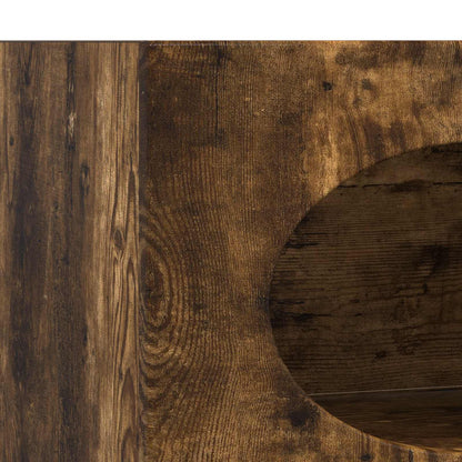 Sideboard Smoked Oak 40 x 35 x 100.5 cm Engineered Wood