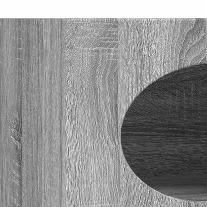 Sideboard Grey Sonoma 40 x 35 x 100.5 cm Engineered Wood