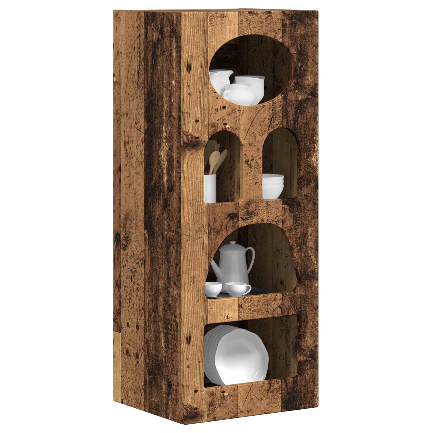 Sideboard Old Wood 40 x 35 x 100.5 cm Engineered Wood