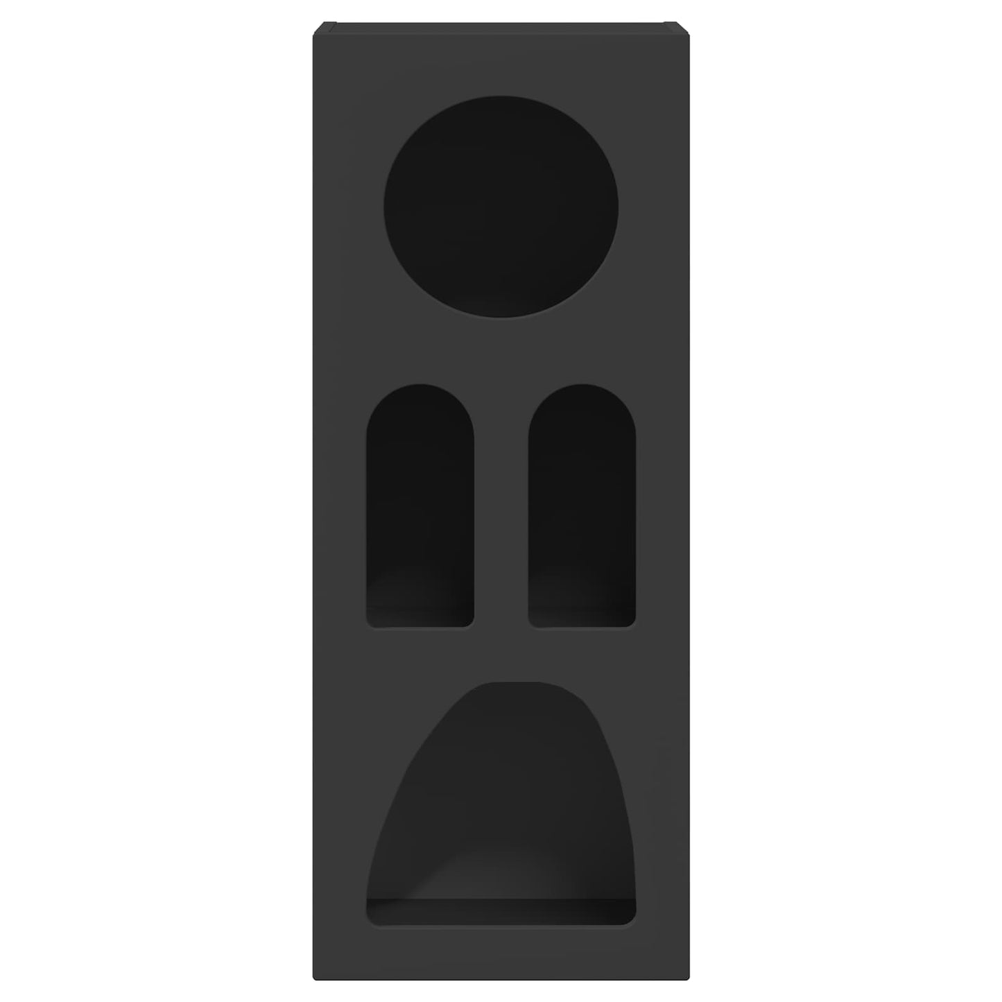 Sideboard Black 40 x 35 x 100.5 cm Engineered Wood