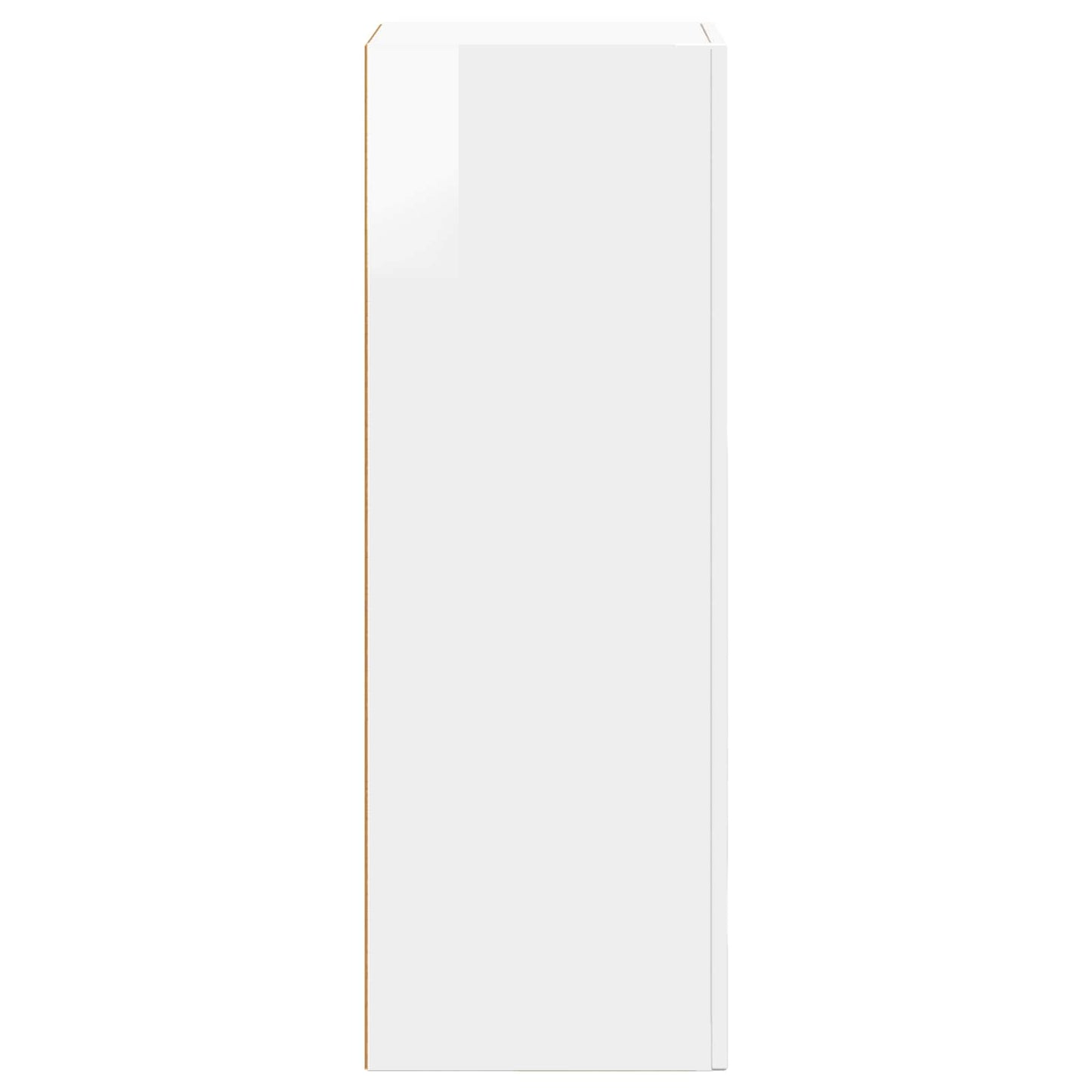 Sideboard High Gloss White 40 x 35 x 100.5 cm Engineered Wood