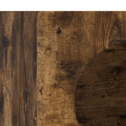 Sideboard Smoked Oak 40 x 35 x 100.5 cm Engineered Wood