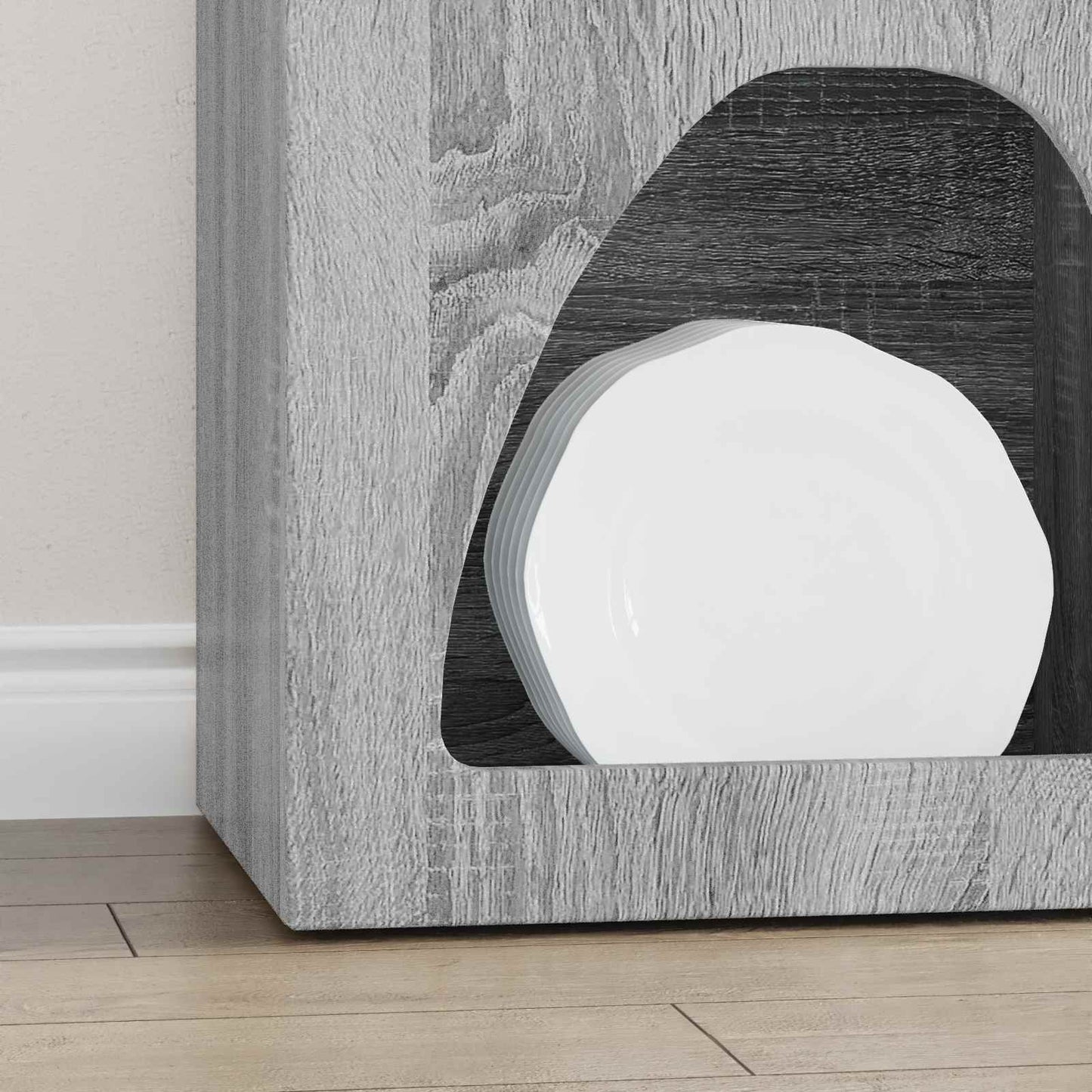 Sideboard Grey Sonoma 40 x 35 x 100.5 cm Engineered Wood