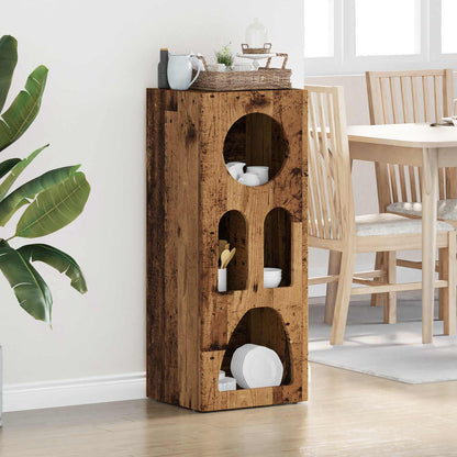 Sideboard Old Wood 40 x 35 x 100.5 cm Engineered Wood
