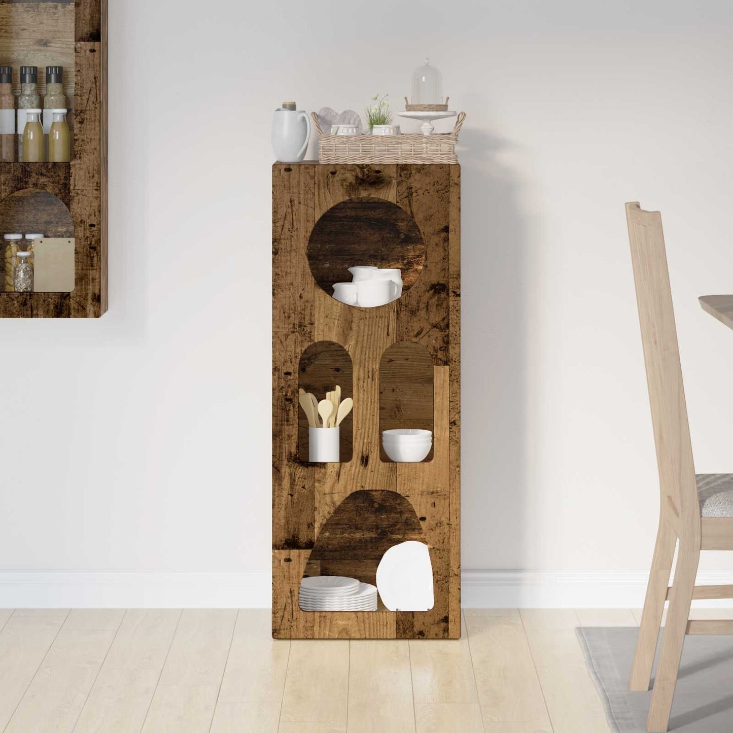Sideboard Old Wood 40 x 35 x 100.5 cm Engineered Wood