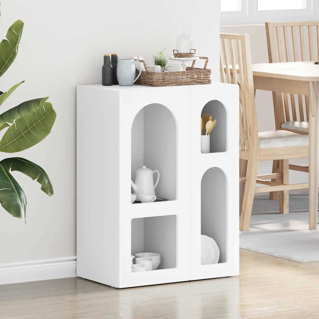 Sideboard White 59 x 35 x 80.5 cm Engineered Wood