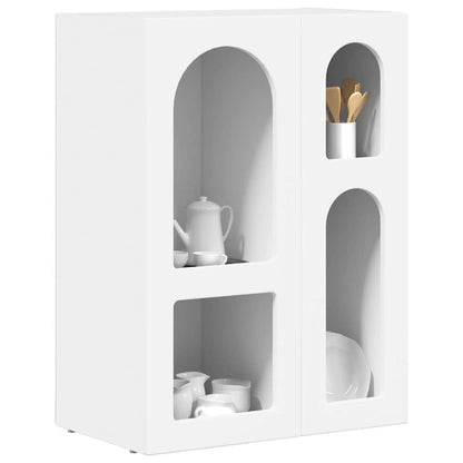 Sideboard White 59 x 35 x 80.5 cm Engineered Wood