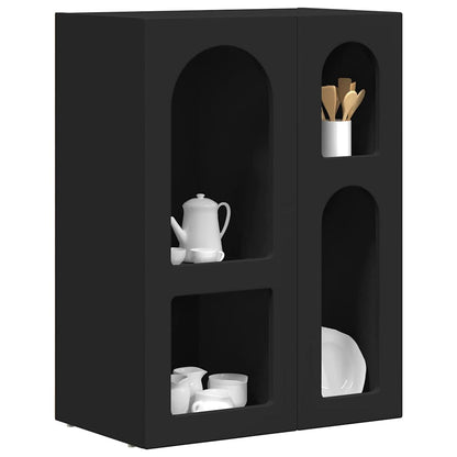 Sideboard Black 59 x 35 x 80.5 cm Engineered Wood