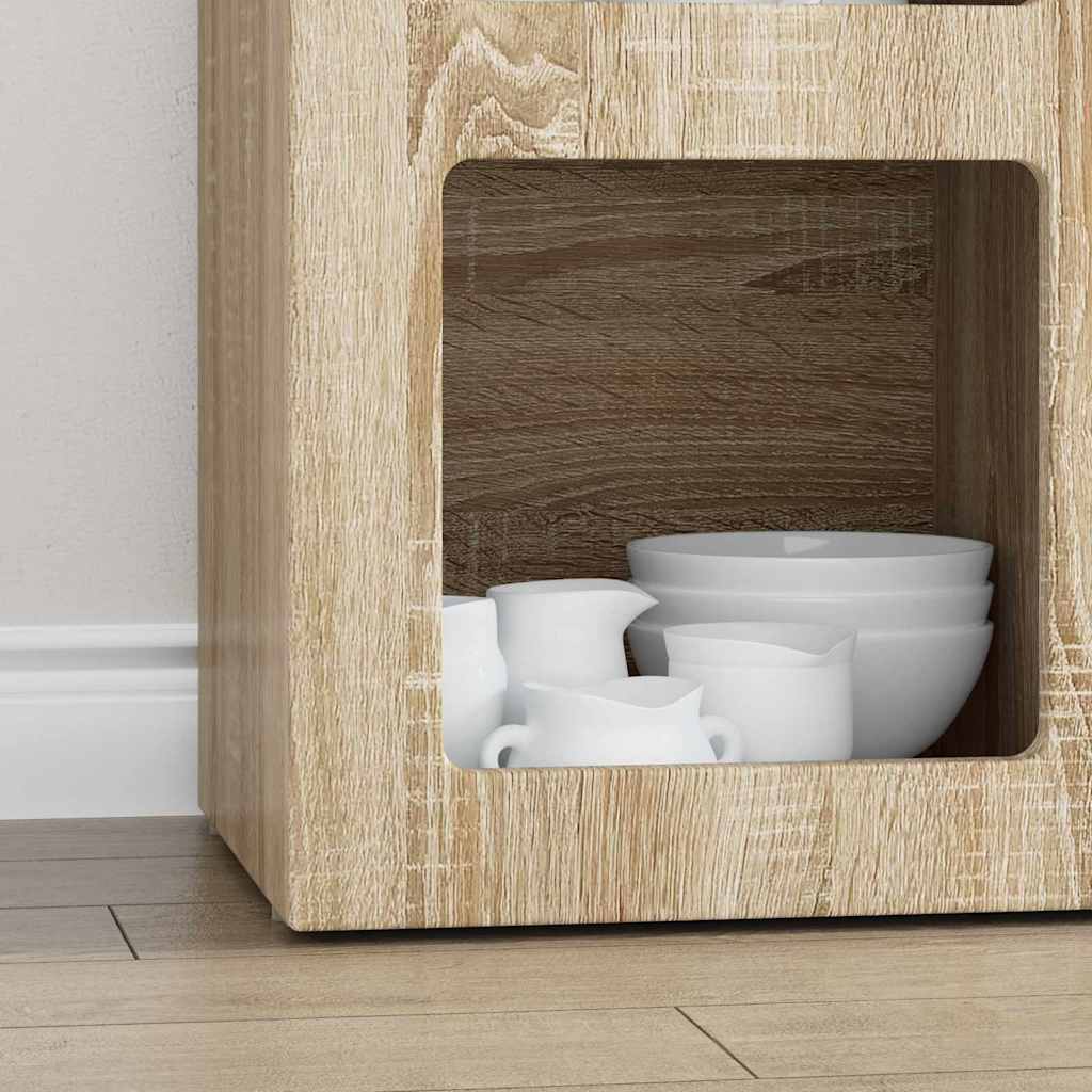 Sideboard Sonoma Oak 59 x 35 x 80.5 cm Engineered Wood
