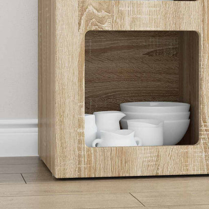 Sideboard Sonoma Oak 59 x 35 x 80.5 cm Engineered Wood