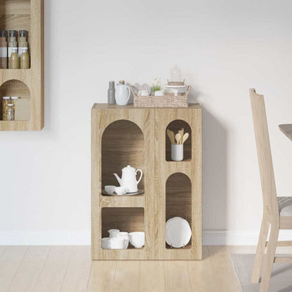 Sideboard Sonoma Oak 59 x 35 x 80.5 cm Engineered Wood