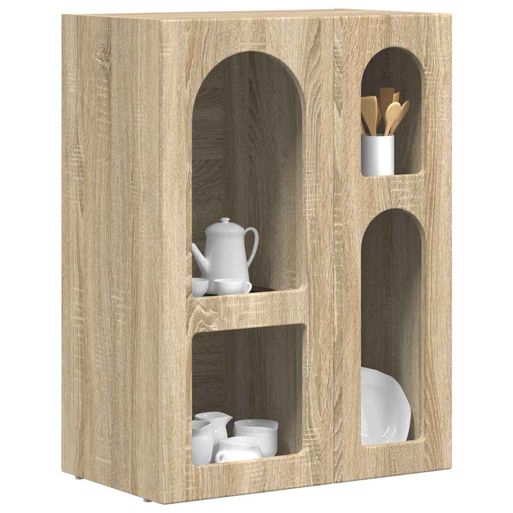 Sideboard Sonoma Oak 59 x 35 x 80.5 cm Engineered Wood
