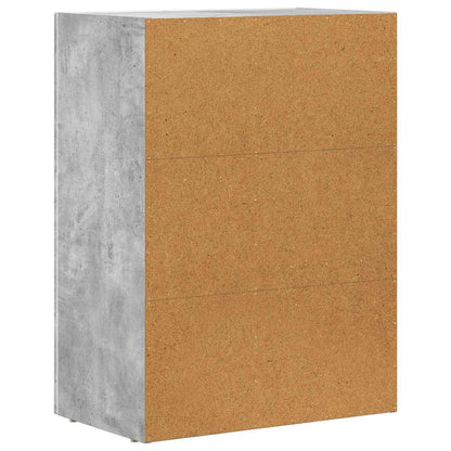 Sideboard Concrete Grey 59 x 35 x 80.5 cm Engineered Wood