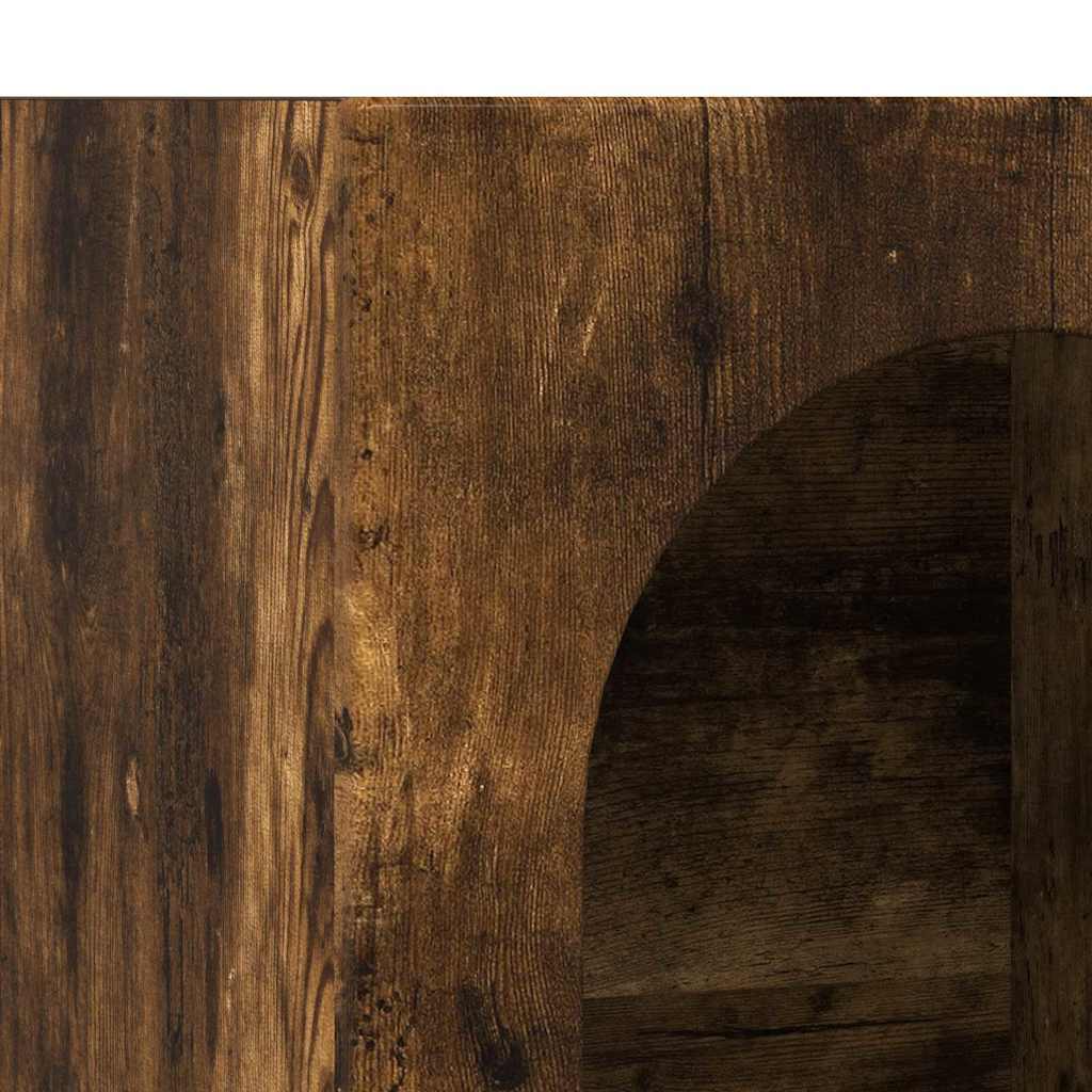 Sideboard Smoked Oak 59 x 35 x 80.5 cm Engineered Wood
