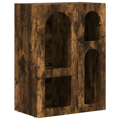 Sideboard Smoked Oak 59 x 35 x 80.5 cm Engineered Wood