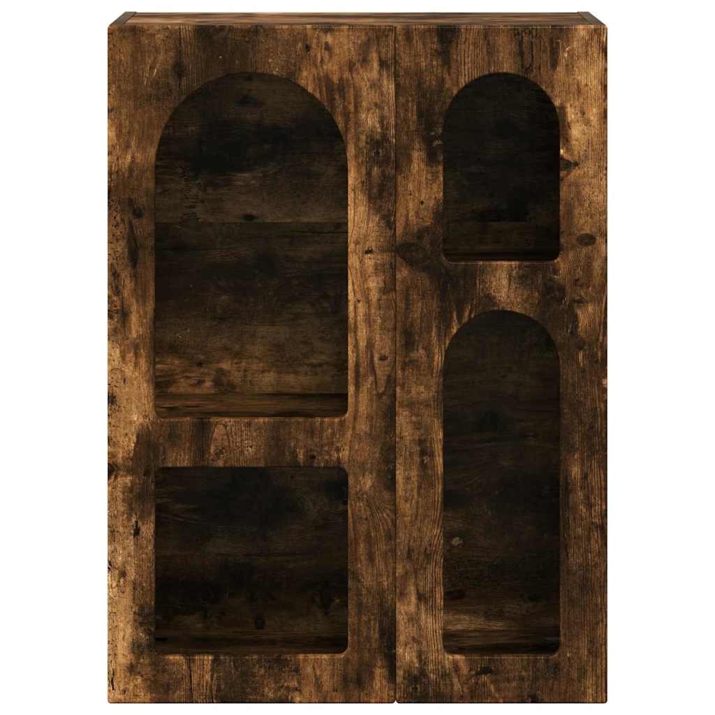 Sideboard Smoked Oak 59 x 35 x 80.5 cm Engineered Wood