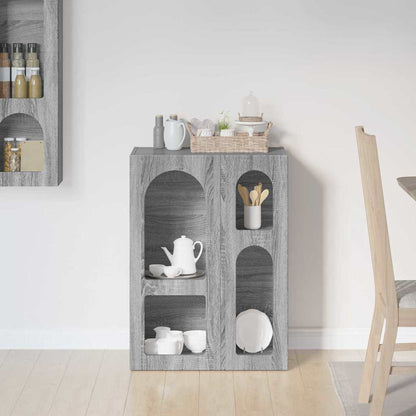 Sideboard ELST Grey Sonoma 59 x 35 x 80.5 cm Engineered Wood