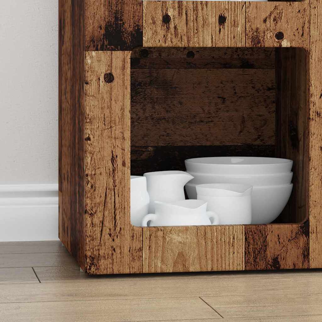 Sideboard Old Wood 59 x 35 x 80.5 cm Engineered Wood