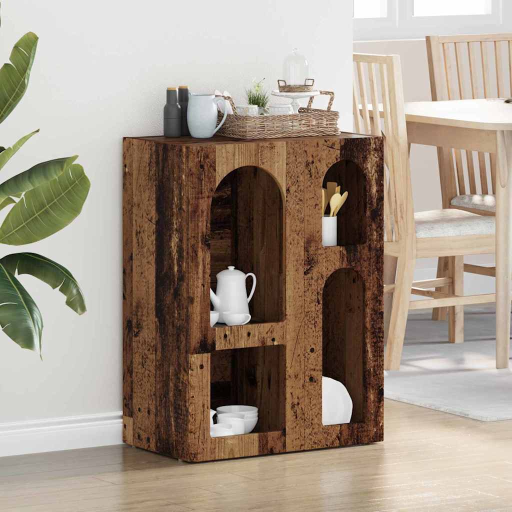 Sideboard Old Wood 59 x 35 x 80.5 cm Engineered Wood