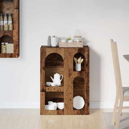 Sideboard Old Wood 59 x 35 x 80.5 cm Engineered Wood