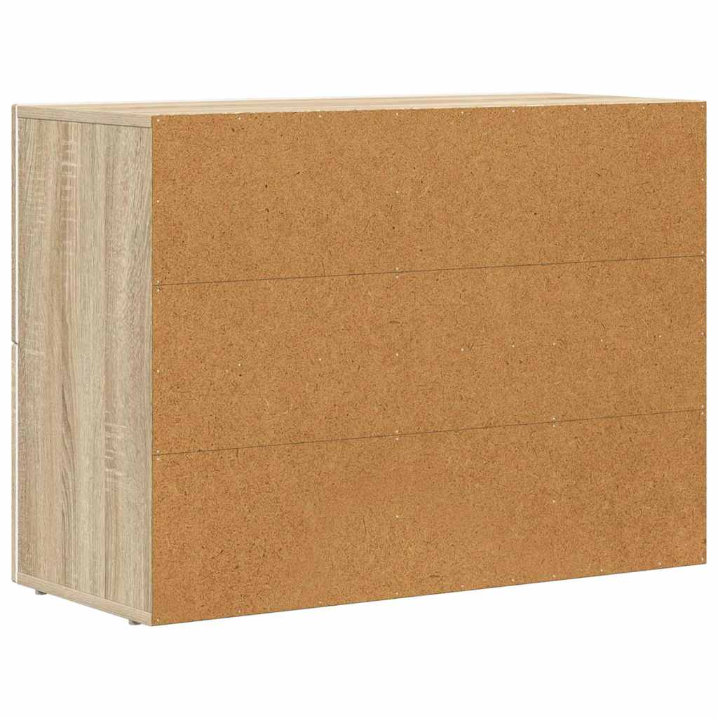 Sideboard Sonoma Oak 80.5 x 35 x 59 cm Engineered Wood