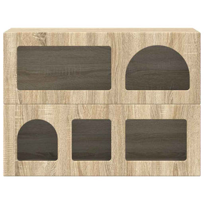 Sideboard Sonoma Oak 80.5 x 35 x 59 cm Engineered Wood
