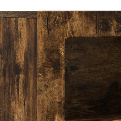 Sideboard Smoked Oak 80.5 x 35 x 59 cm Engineered Wood