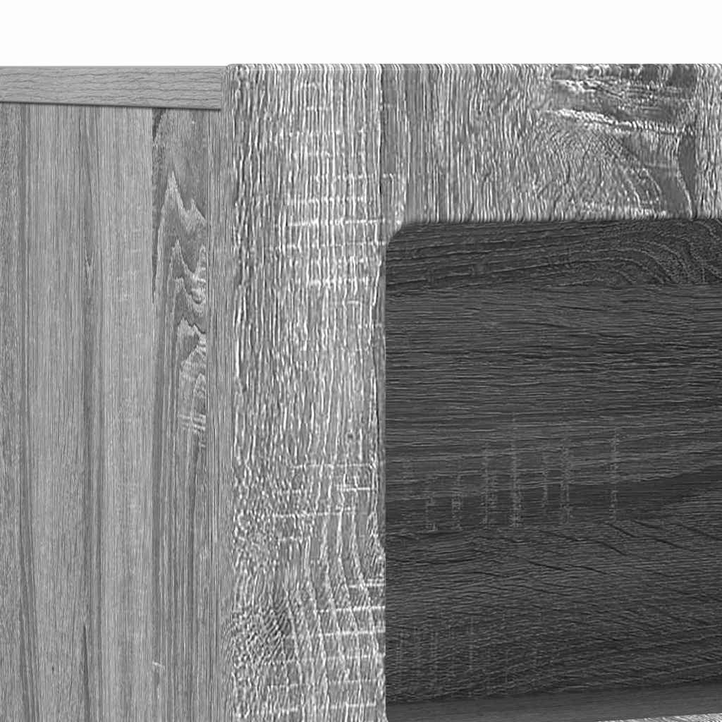 Sideboard Grey Sonoma 80.5 x 35 x 59 cm Engineered Wood
