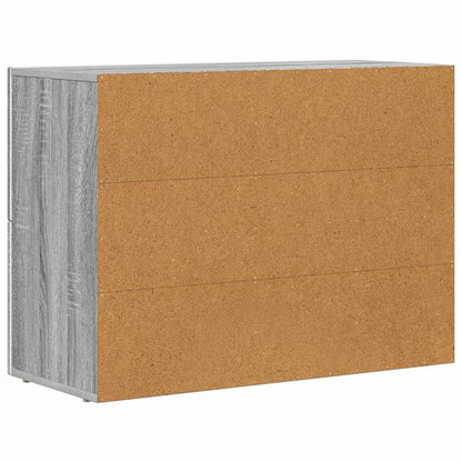 Sideboard Grey Sonoma 80.5 x 35 x 59 cm Engineered Wood