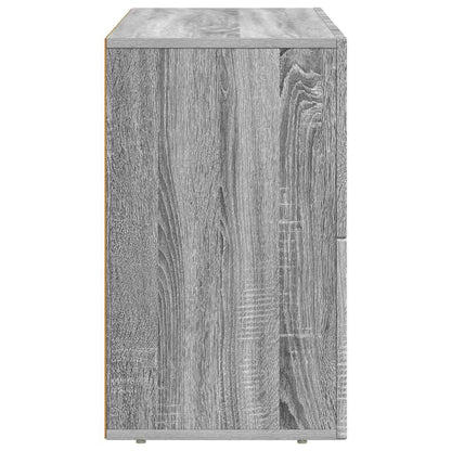 Sideboard Grey Sonoma 80.5 x 35 x 59 cm Engineered Wood