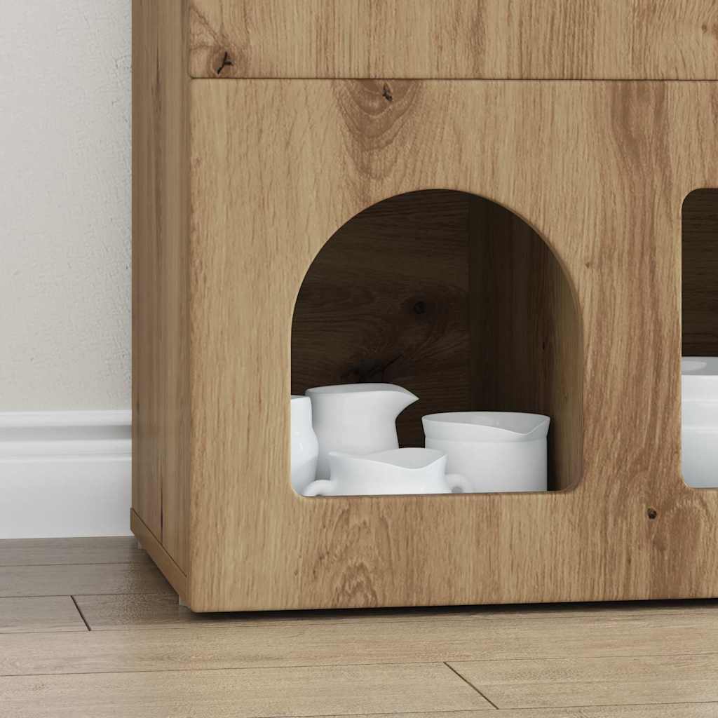 Sideboard Artisan Oak 80.5 x 35 x 59 cm Engineered Wood