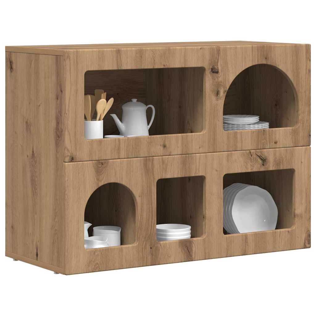 Sideboard Artisan Oak 80.5 x 35 x 59 cm Engineered Wood