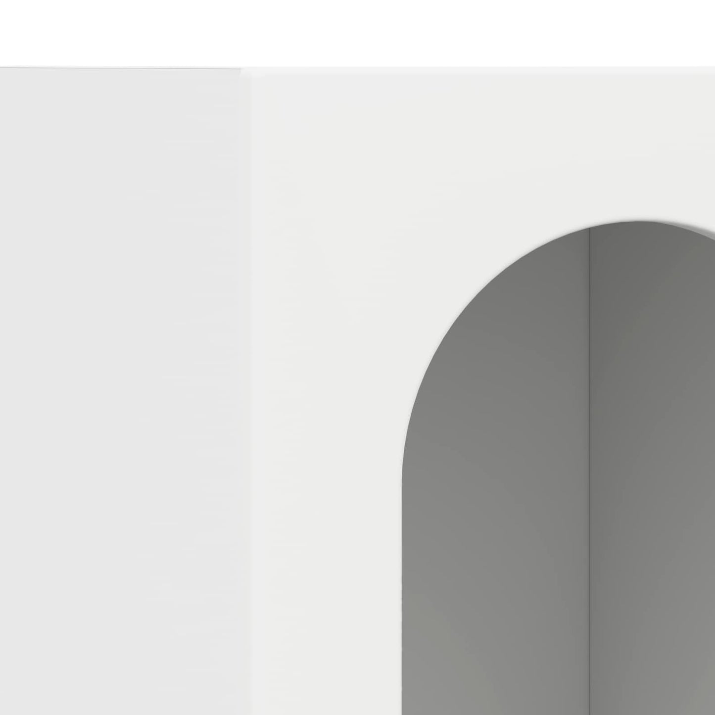 Sideboard White 59 x 35 x 100.5 cm Engineered Wood