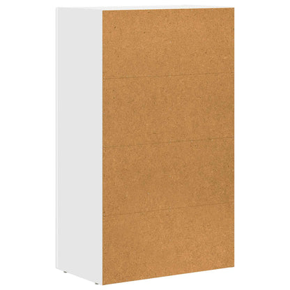 Sideboard White 59 x 35 x 100.5 cm Engineered Wood