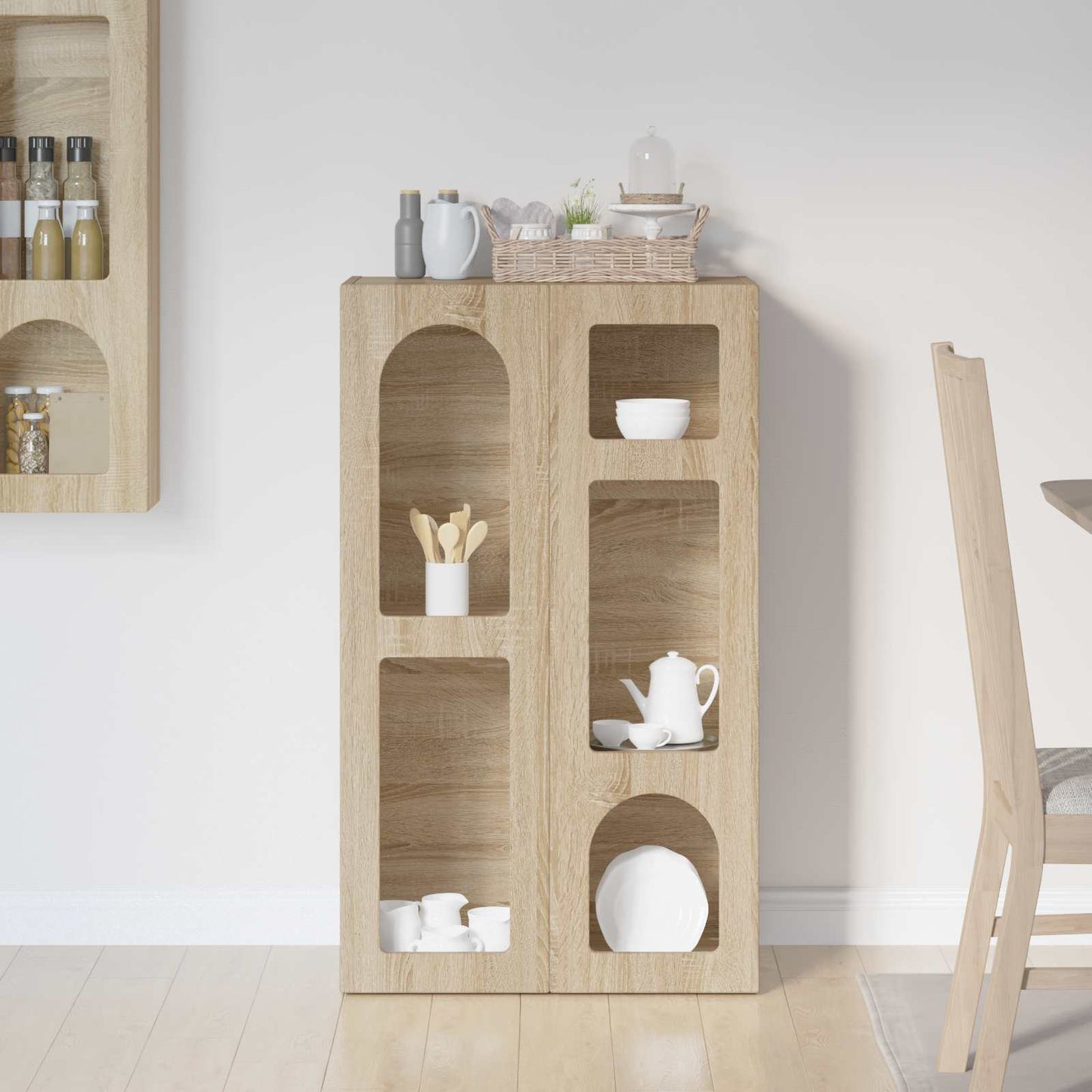 Sideboard Sonoma Oak 59 x 35 x 100.5 cm Engineered Wood