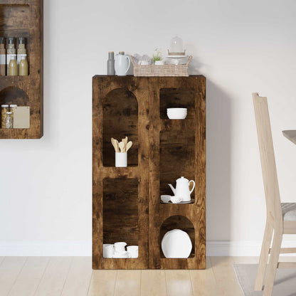 Sideboard Smoked Oak 59 x 35 x 100.5 cm Engineered Wood