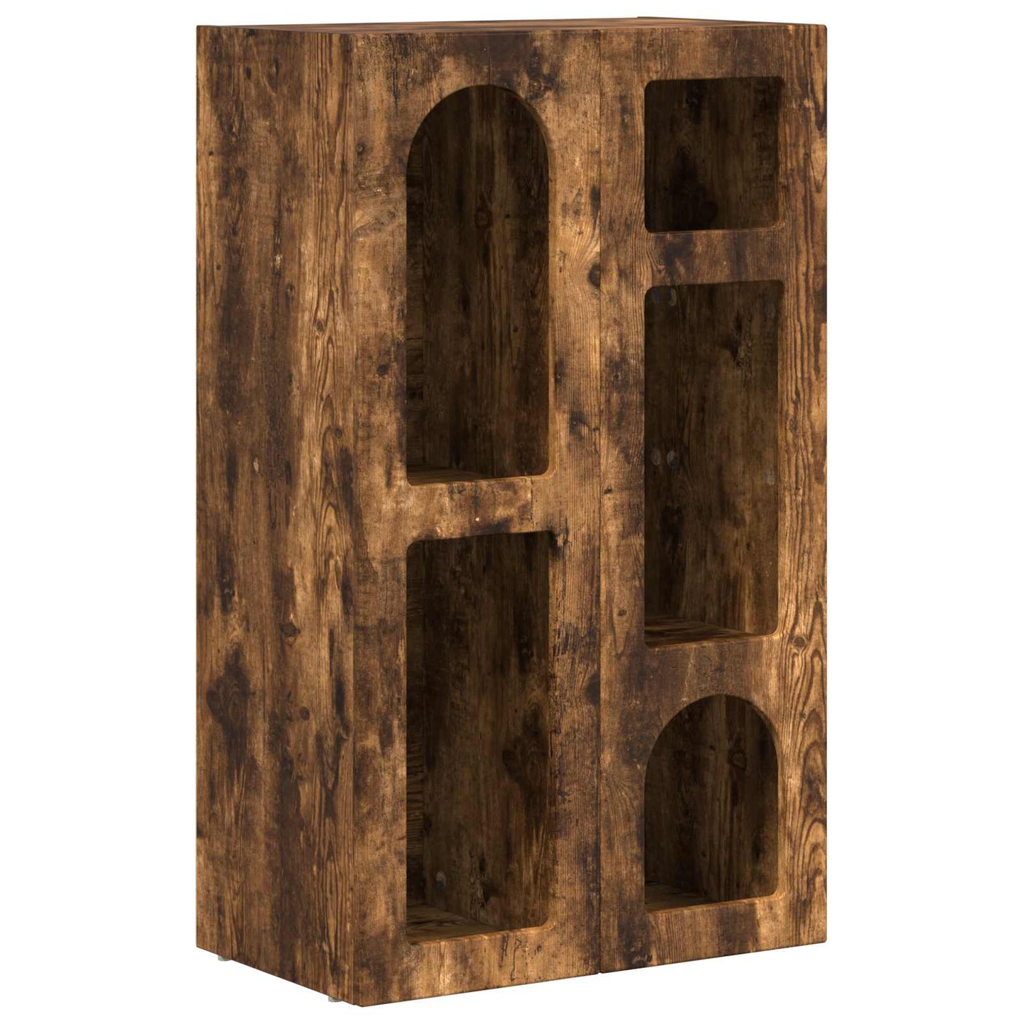 Sideboard Smoked Oak 59 x 35 x 100.5 cm Engineered Wood