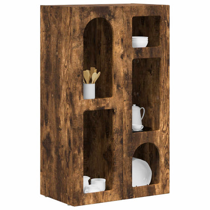 Sideboard Smoked Oak 59 x 35 x 100.5 cm Engineered Wood