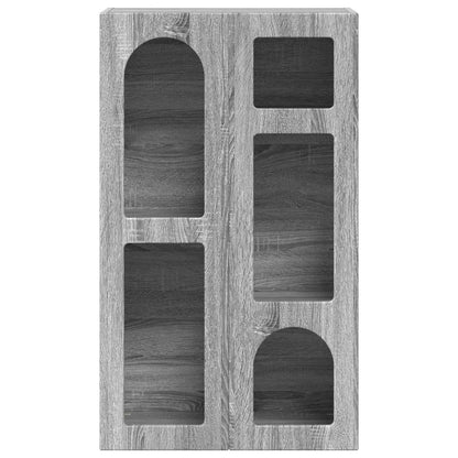 Sideboard Grey Sonoma 59 x 35 x 100.5 cm Engineered Wood