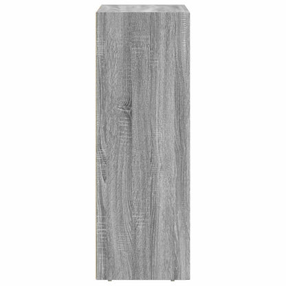 Sideboard Grey Sonoma 59 x 35 x 100.5 cm Engineered Wood