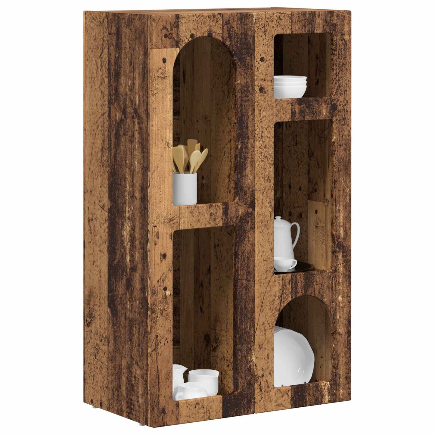 Sideboard Old Wood 59 x 35 x 100.5 cm Engineered Wood
