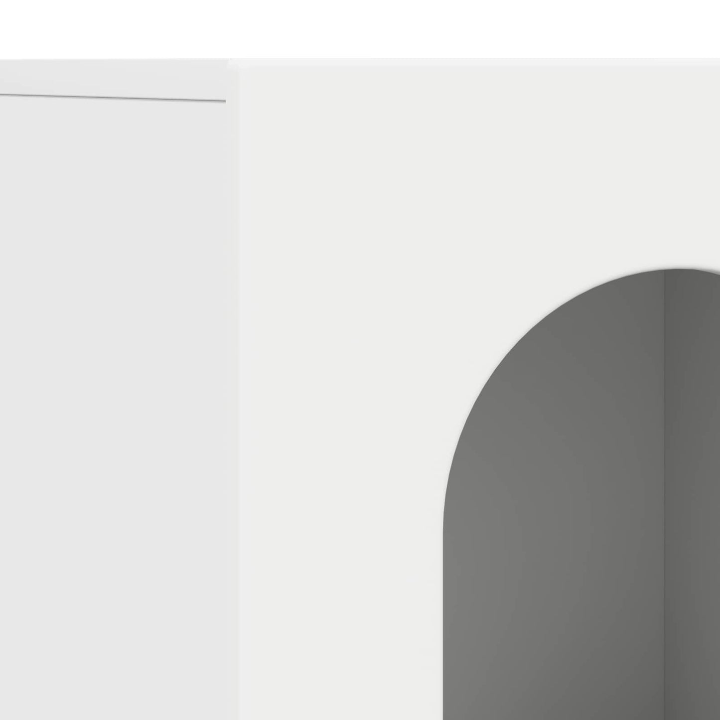 Sideboard White 100 x 35 x 59 cm Engineered Wood